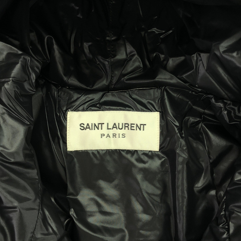 SAINT LAURENT 夾克衫 夾克衫 758264Y5F65100048 尼龍 黑色 全新女裝-4