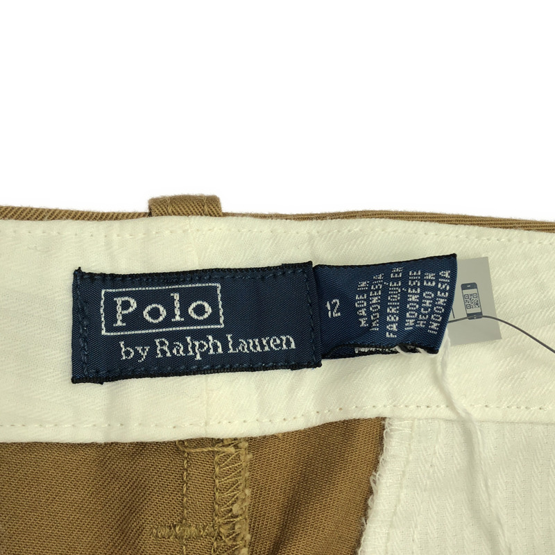 POLO RALPH LAUREN 棕色褲子 斜紋棉布褲 棕色 二手 女款-5