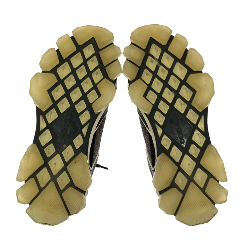 JIMMY CHOO DIAMOND TRAINER 運動鞋 黑色運動鞋 布料 黑色 二手 男款-3