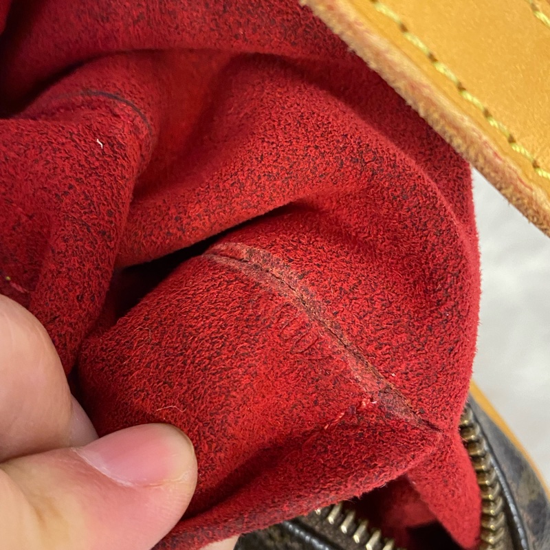 Louis Vuitton 中古款 小號 老花腋下月亮包-7