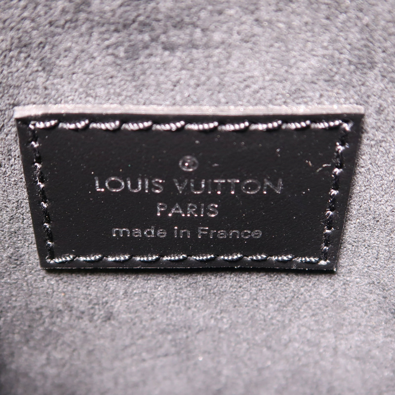 LOUIS VUITTON 牛皮皮革Side Trunk MM銀扣手挽肩背兩用袋-10