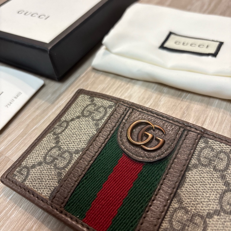 Gucci老花卡夾-3