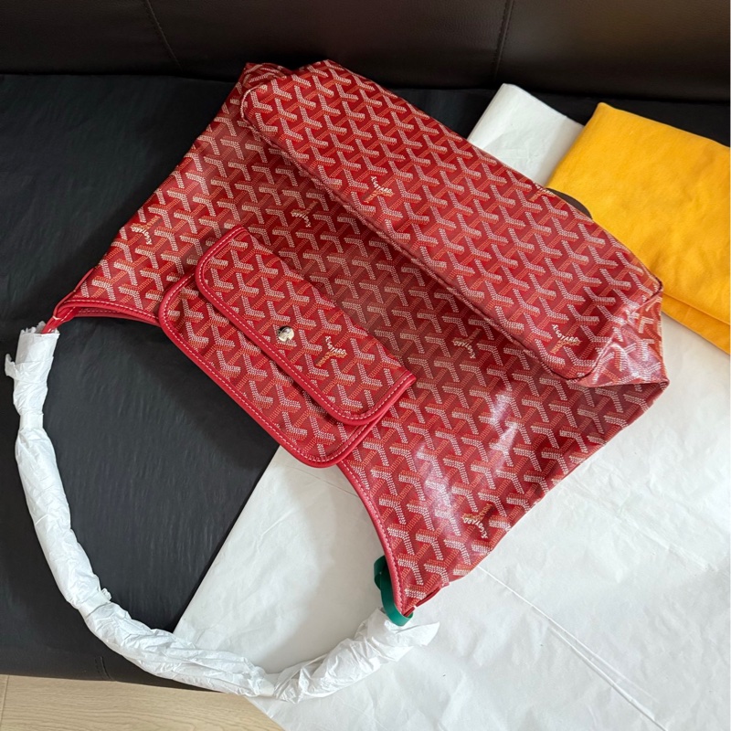 Goyard 紅色hobo腋下包-1