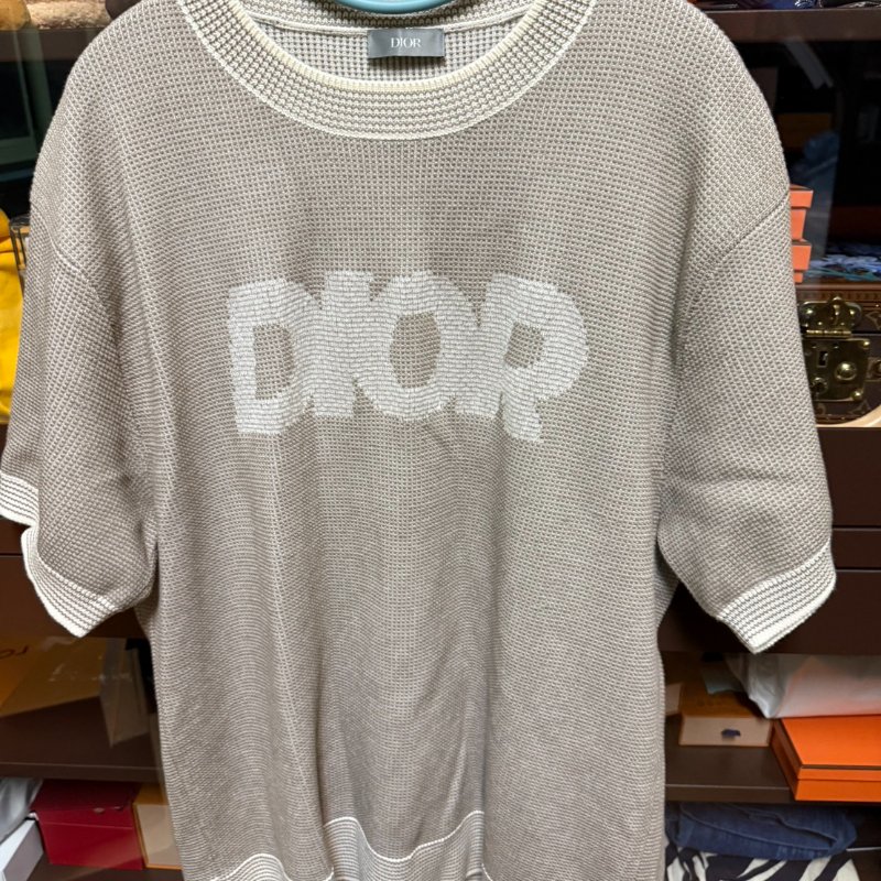 Dior 短袖 圓領 針織上衣-0