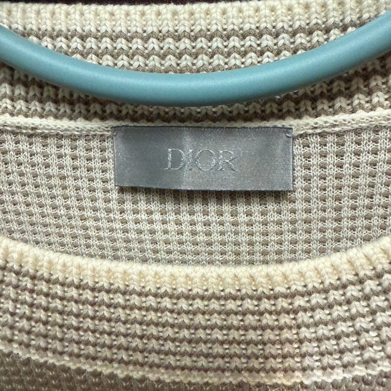 Dior 短袖 圓領 針織上衣-3