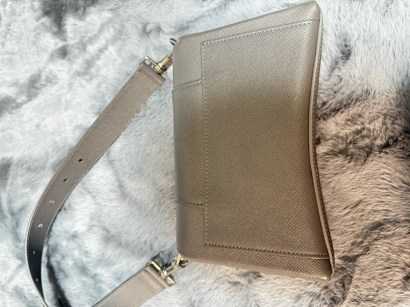 balenciaga men's downtown xxs crossbody bag in gray-3