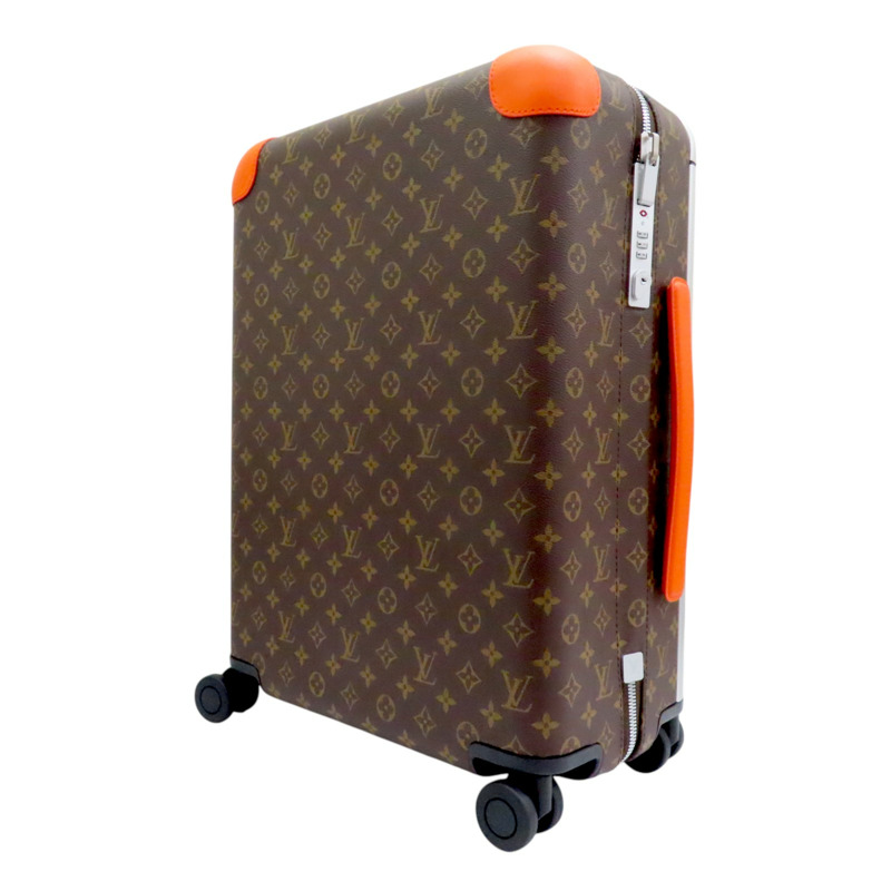 棕色 原花帆布 Horizon 55 行李箱 M12614-2