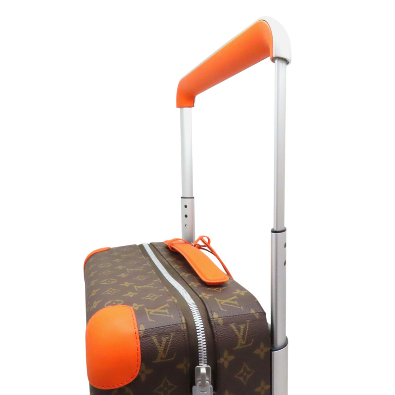 棕色 原花帆布 Horizon 55 行李箱 M12614-9