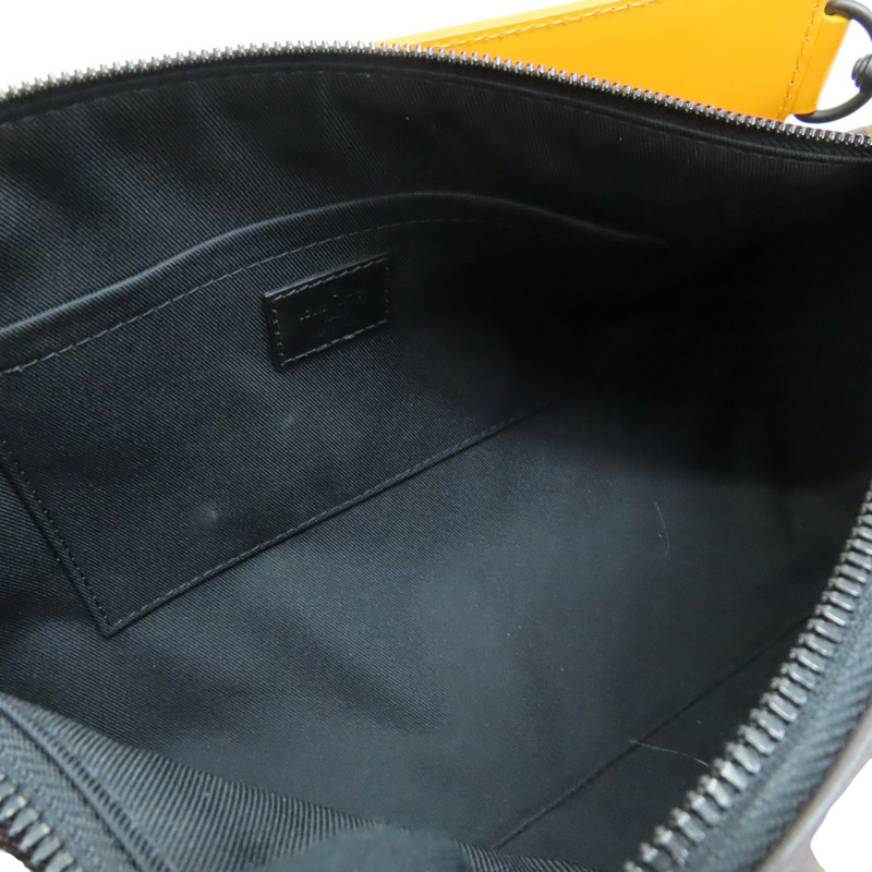 棕色 原花帆布 Soft Polochon MM 兩用包【LOUIS VUITTON LV 路易威登】 M46691-4