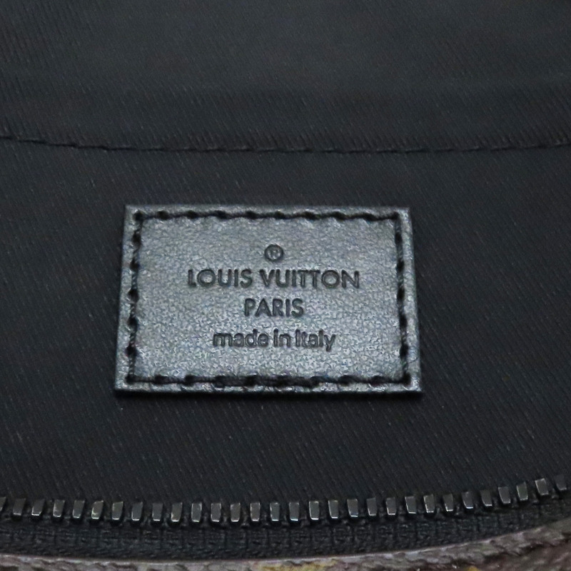 棕色 原花帆布 Soft Polochon MM 兩用包【LOUIS VUITTON LV 路易威登】 M46691-8