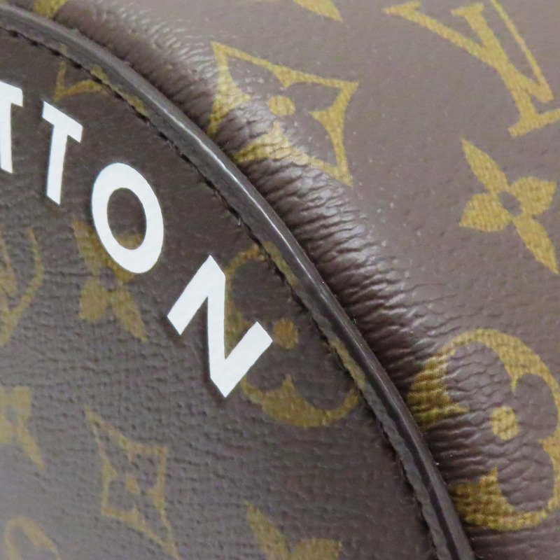棕色 原花帆布 Soft Polochon MM 兩用包【LOUIS VUITTON LV 路易威登】 M46691-11