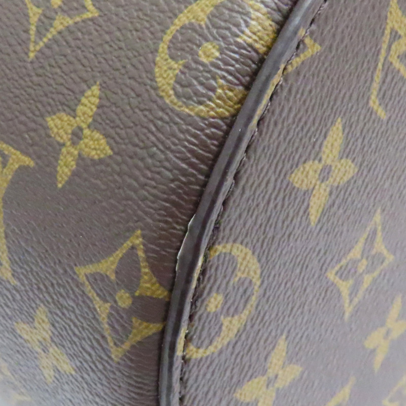 棕色 原花帆布 Soft Polochon MM 兩用包【LOUIS VUITTON LV 路易威登】 M46691-14