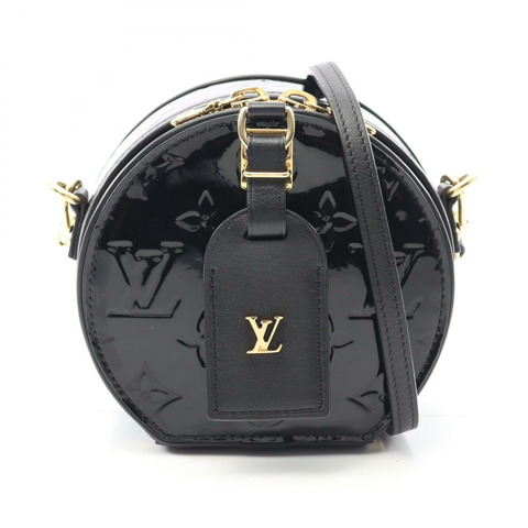 路易威登 Mini Boite Chapeau 斜背包 M90469 Monogram Vernis Noir LV