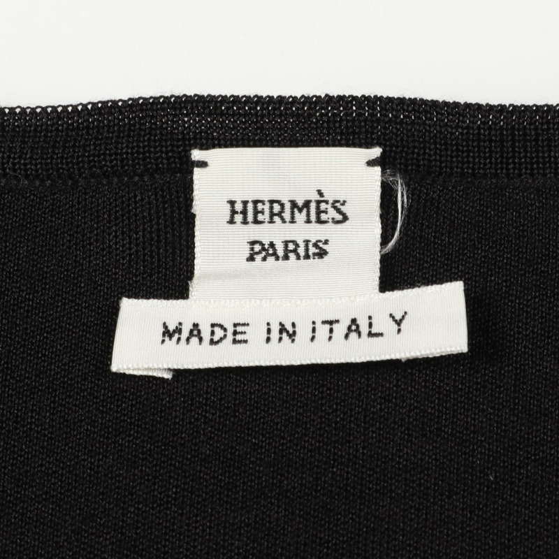 HERMES 女士黑色絲質洋裝 二手 34 碼-2