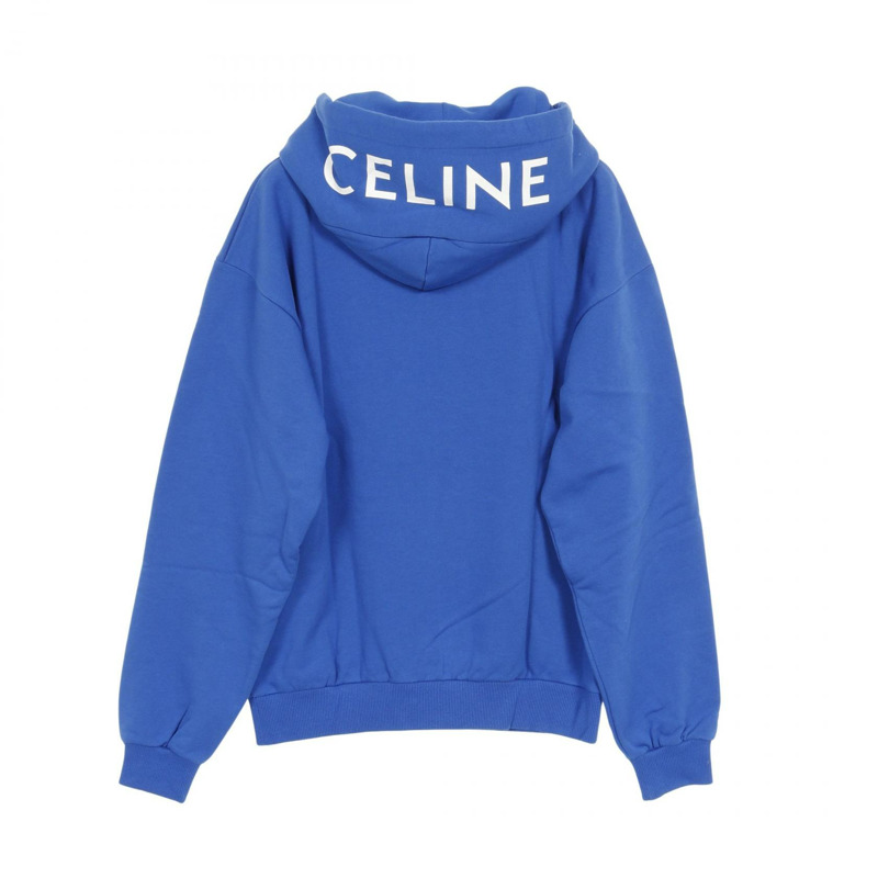CELINE 連帽衫 S 碼套頭衫棉質藍色男款-1