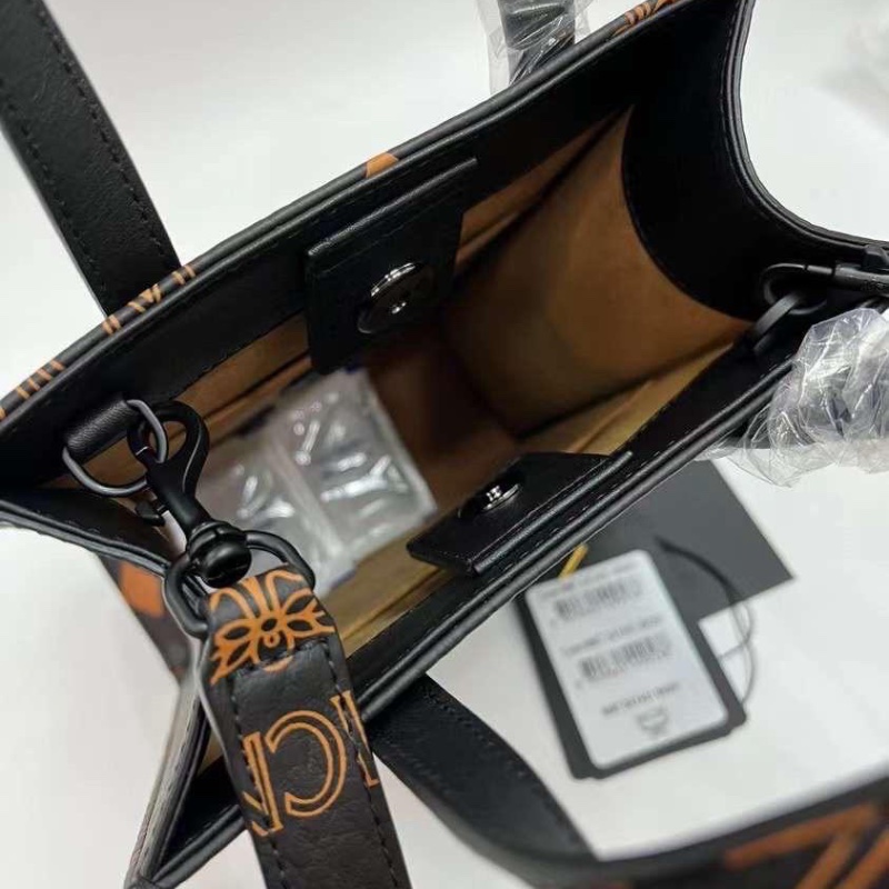 MCM aren mini tote bag-2