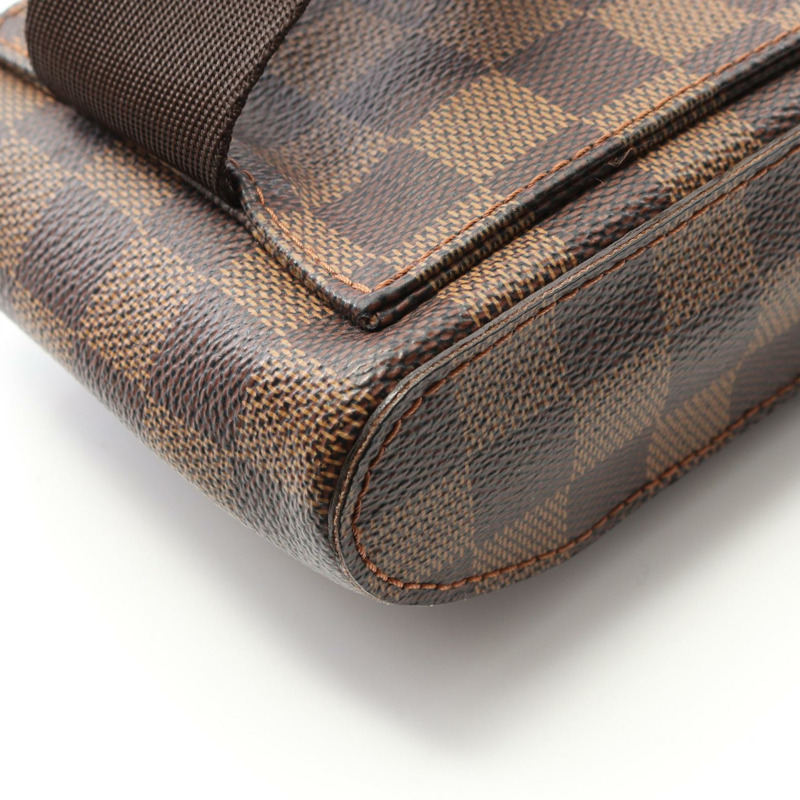 路易威登 Geronimos 腰包 N51994 Damier 帆布 棕色 Ebene 二手男女通用-8