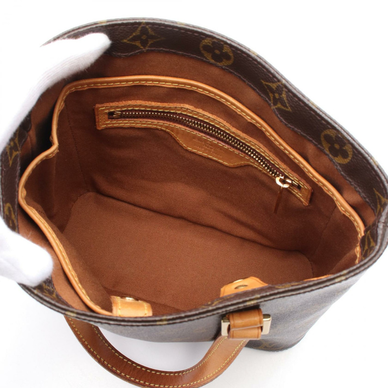 LOUIS VUITTON VavinPM 托特包 手提包 M51172 字母帆布 棕色 二手 女士 LV-2