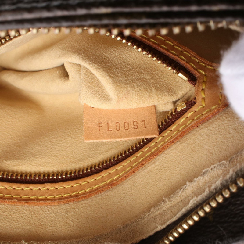 LOUIS VUITTON Looping MM 肩背包 M51146 Monogram 帆布 棕色 二手 女士 LV-4