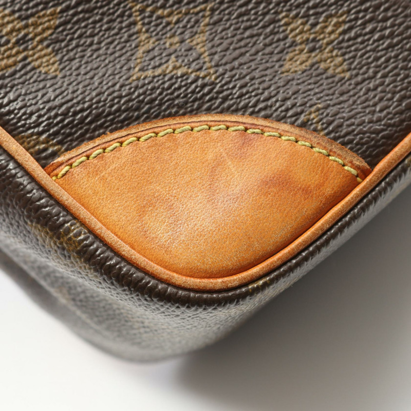 LOUIS VUITTON Amazon 單肩斜背包 M45236 Monogram 帆布 棕色 二手 LV-6