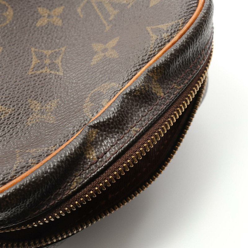 LOUIS VUITTON Amazon 單肩斜背包 M45236 Monogram 帆布 棕色 二手 LV-9