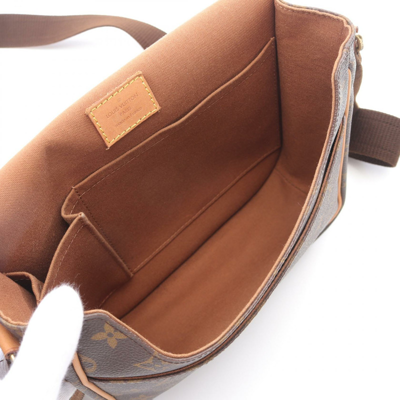 LOUIS VUITTON Messenger PM Bosphore 單肩包 M40106 Monogram 帆布 二手 LV-2
