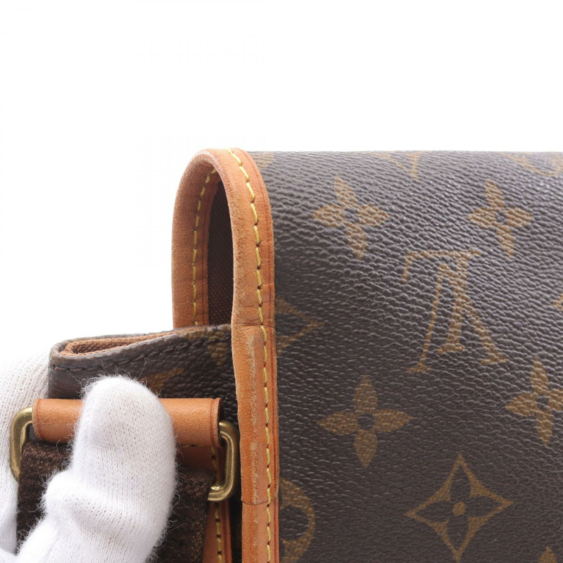 LOUIS VUITTON Messenger PM Bosphore 單肩包 M40106 Monogram 帆布 二手 LV-7