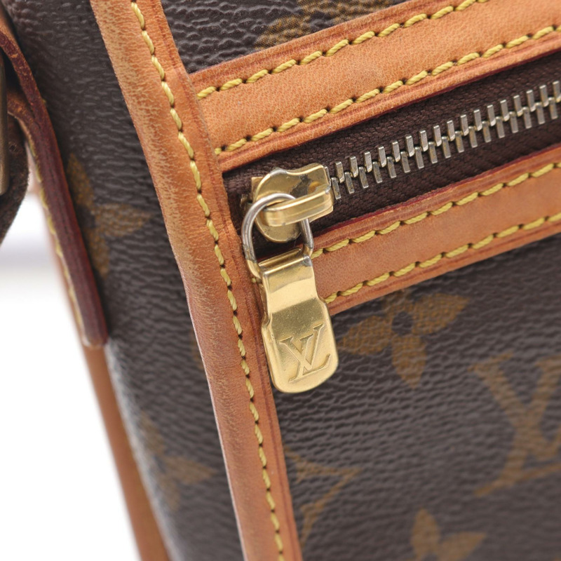 LOUIS VUITTON Messenger PM Bosphore 單肩包 M40106 Monogram 帆布 二手 LV-10