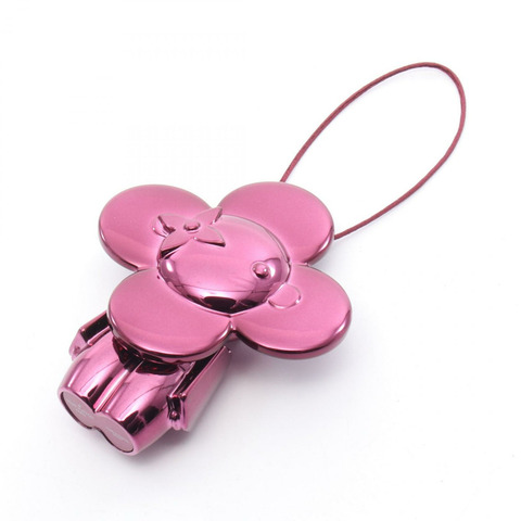 LOUIS VUITTON Vivienne Mini 裝飾吊飾 GI0702 樹脂 紫色 紫色 二手 女士