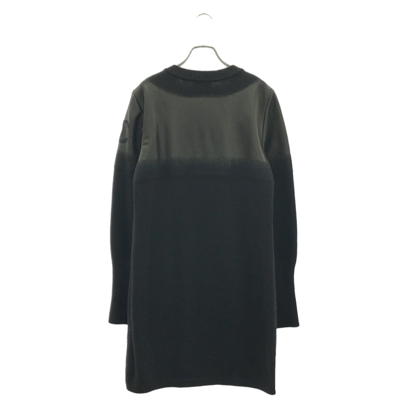 香奈兒長針織開襟衫 P44562W05188 羊毛 黑色 二手 男士 42 號 CC COCO-1