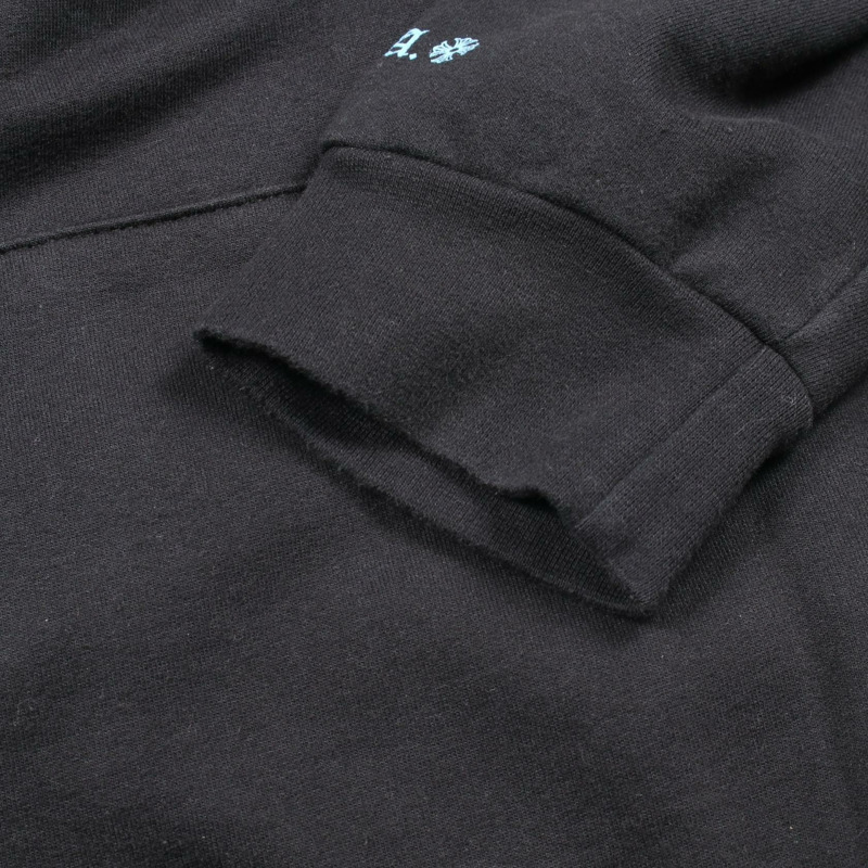 CHROME HEARTS 馬蹄印連帽衫 棉質 黑色 二手男款-5