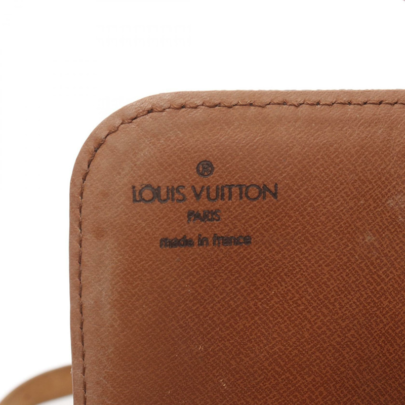 LOUIS VUITTON Cult Ciel MM Monogram 單肩包 M51253 PVC 塗層帆布皮革棕色二手女士包-3