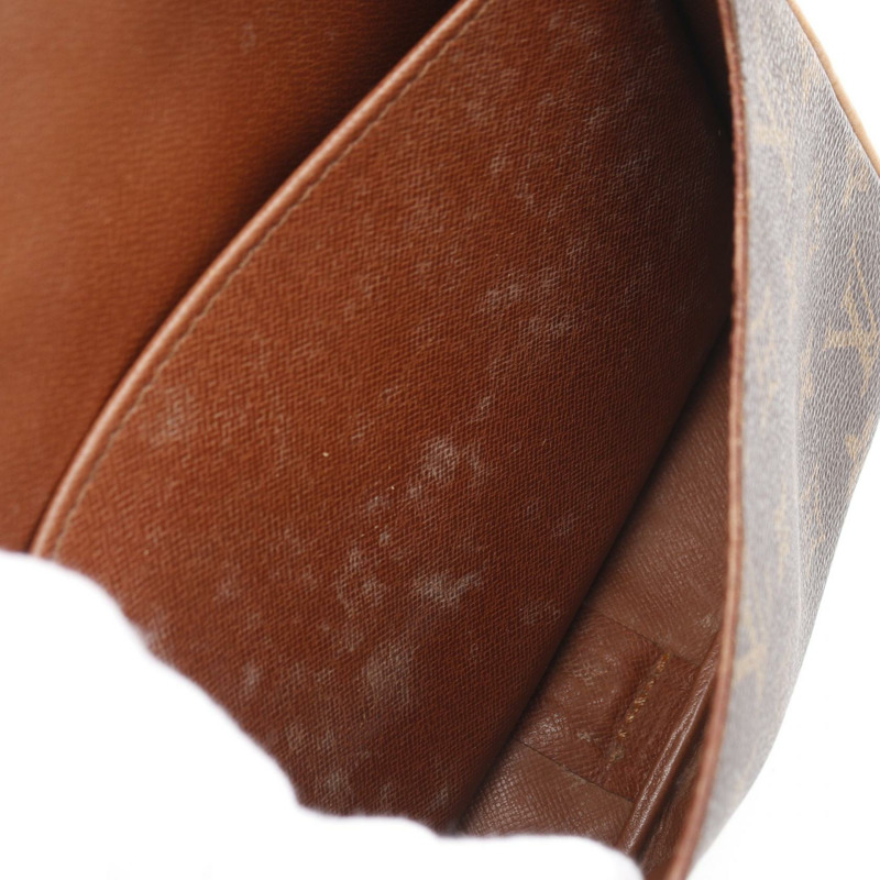 LOUIS VUITTON Cult Ciel MM Monogram 單肩包 M51253 PVC 塗層帆布皮革棕色二手女士包-6