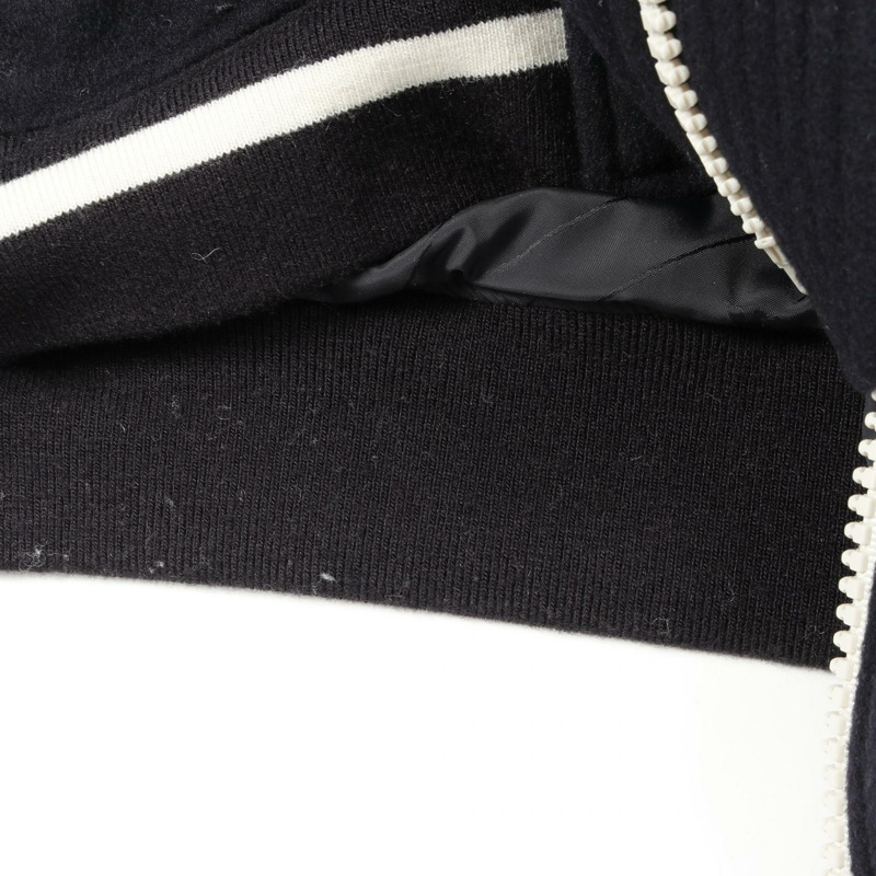Emporio Armani Stajan 6L1BL8 羊毛尼龍海軍紫色二手男裝-9