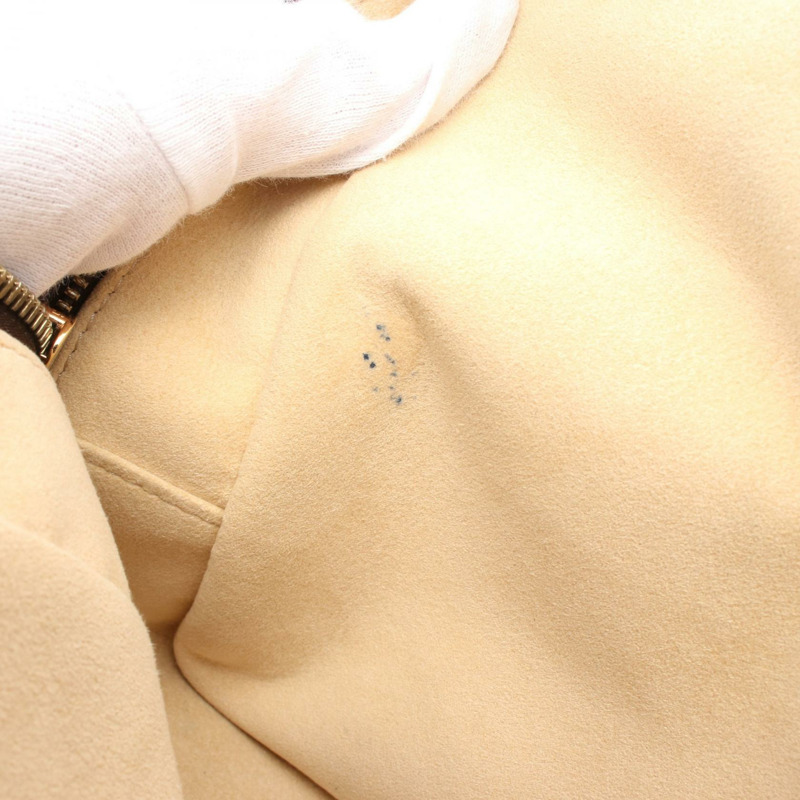LOUIS VUITTON Manhattan PM 手提包 M40026 Monogram 帆布皮革棕色二手 LV-6