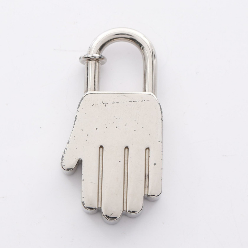 HERMES Cadena 手工圖案吊飾金屬二手女款 SHW-1