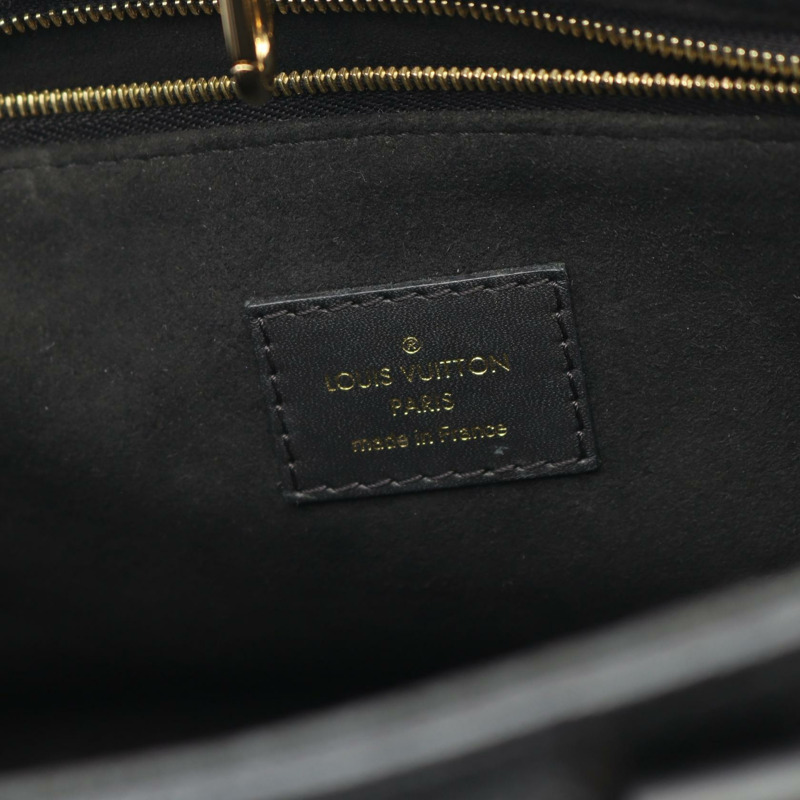 路易威登 OnTheGo PM 手提包 M45653 Monogram Empreinte 皮革黑色二手 LV-3