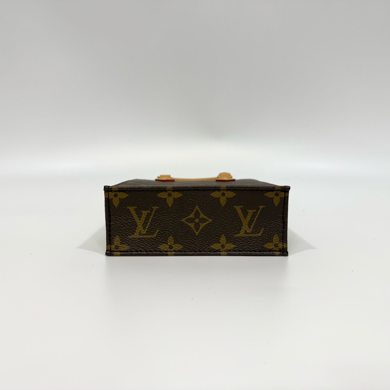 LV原花PetitSacPlat mini手提側背琴譜包M81295-5