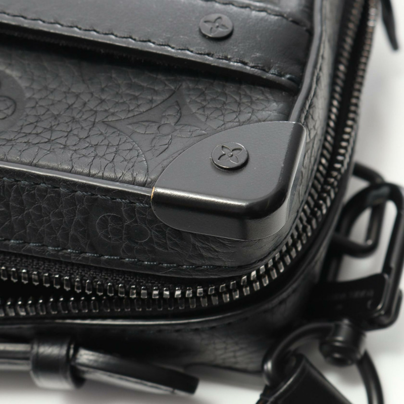 LOUIS VUITTON Handle Soft Trunk 單肩包 M59163 Monogram Taurillon 皮革-4