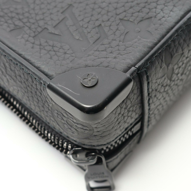 LOUIS VUITTON Handle Soft Trunk 單肩包 M59163 Monogram Taurillon 皮革-5
