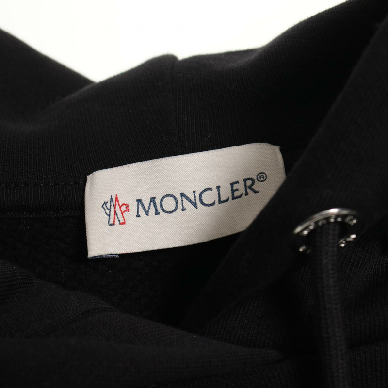 MONCLER 連帽衫 8G00055 棉黑色二手女款-2