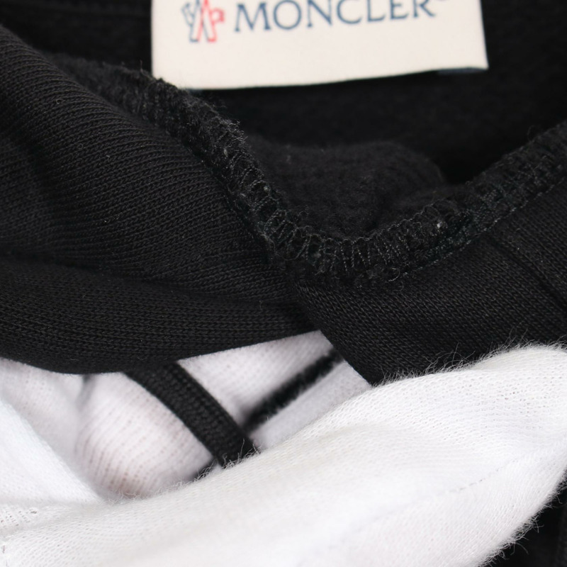 MONCLER 連帽衫 8G00055 棉黑色二手女款-8