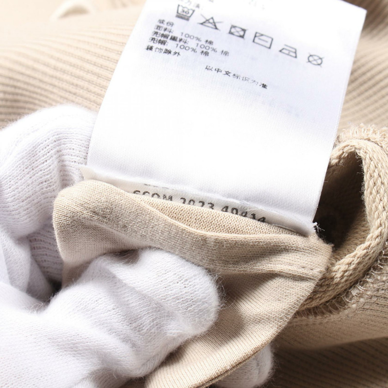 MONCLER 連帽衫 8G00016 棉質米色二手女款-5