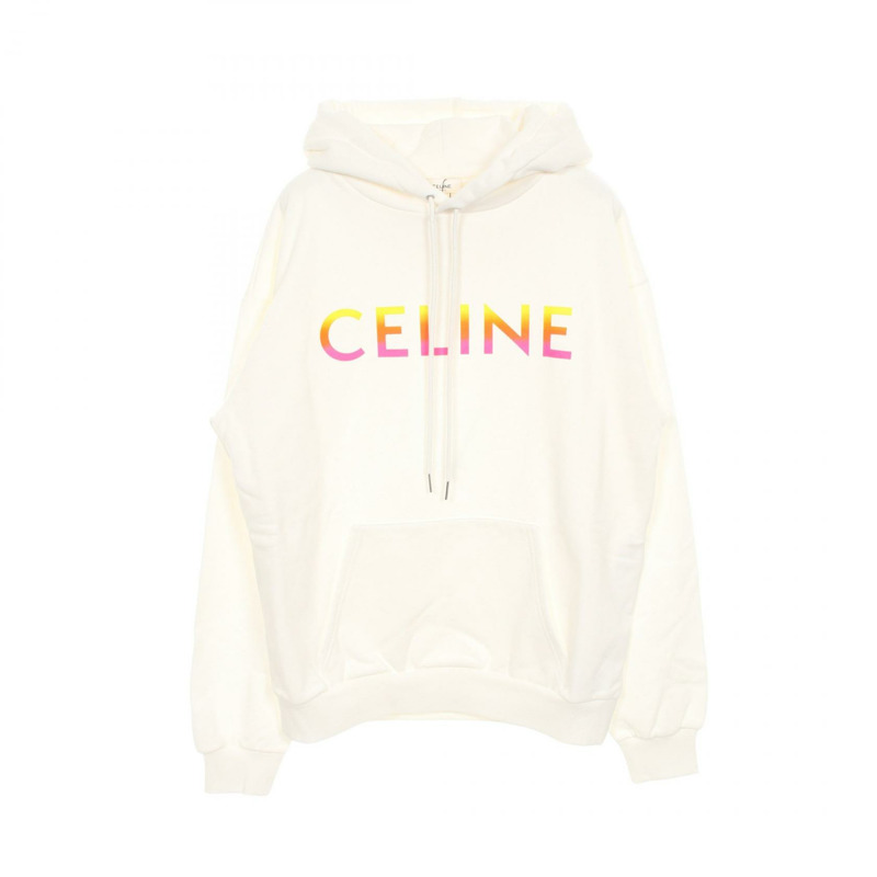 CELINE 連帽衫 2Y75360Q 棉 白色 多色 二手 男款-0