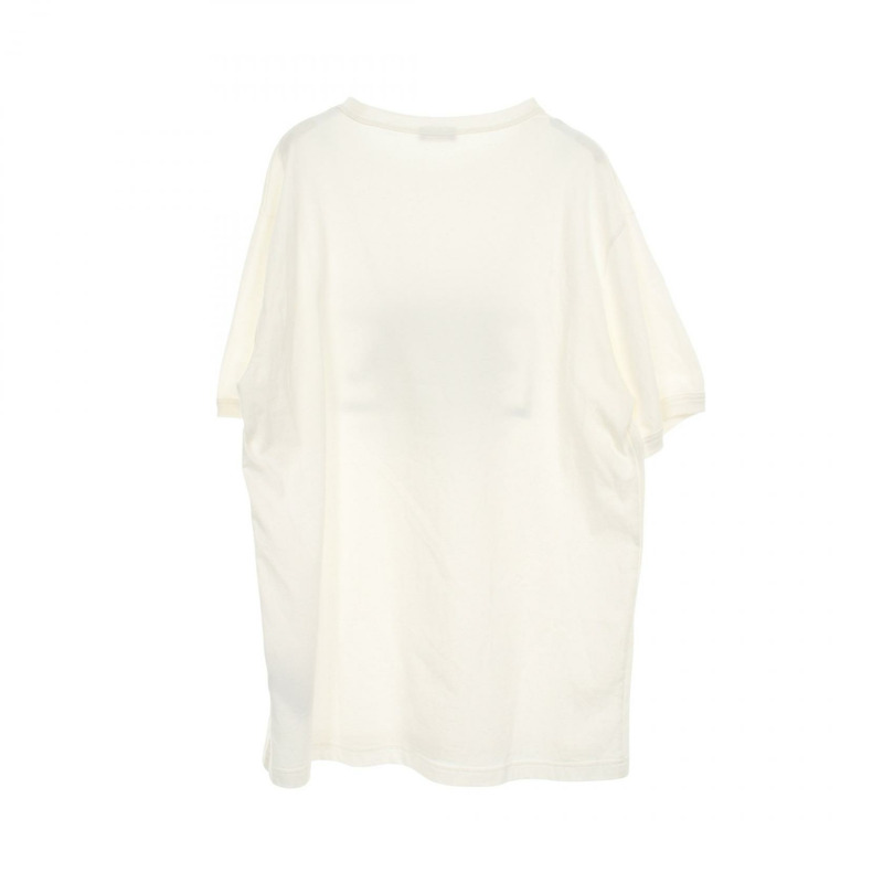 Christian Dior 魅力 T 卹 493J642A0817 棉白二手男款 #XL-1