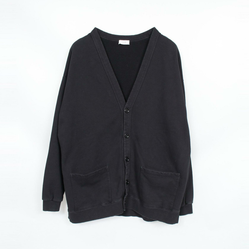 CELINE 開襟衫 2Y672670Q 棉質 黑色 二手 男款-0