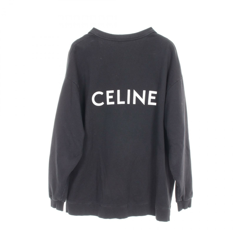 CELINE 開襟衫 2Y672670Q 棉質 黑色 二手 男款-1