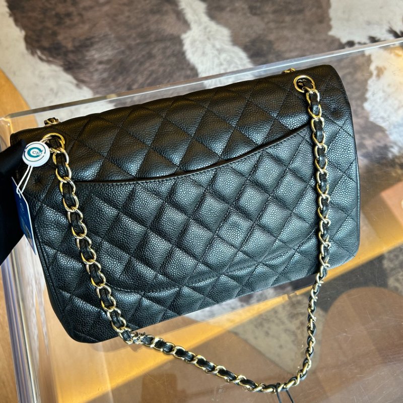 Chanel 香奈兒黑金魚子醬雙蓋CF-1