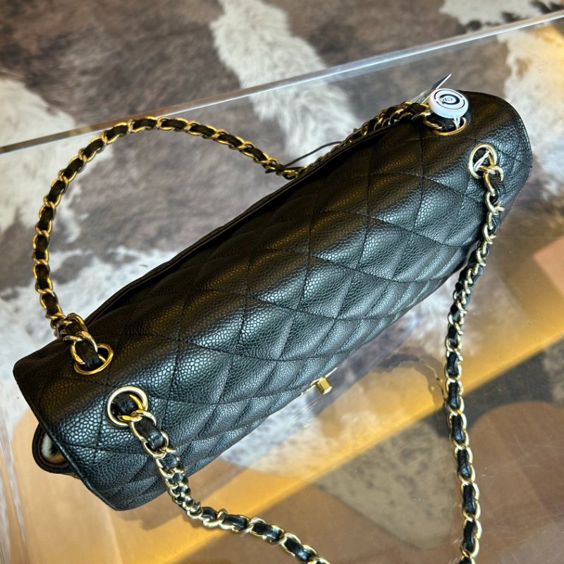 Chanel 香奈兒黑金魚子醬雙蓋CF-2