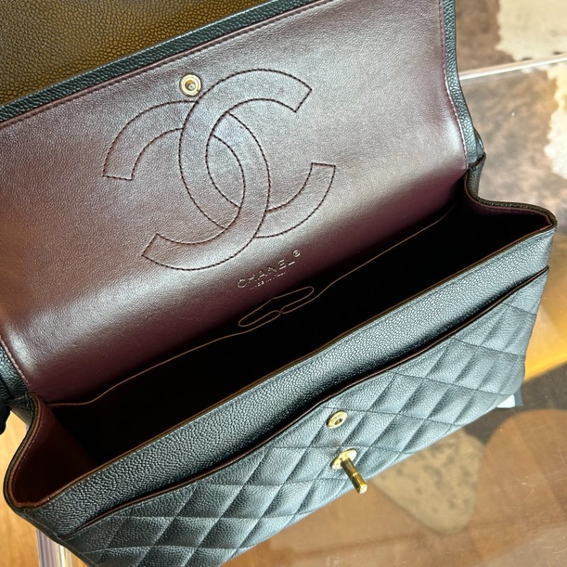 Chanel 香奈兒黑金魚子醬雙蓋CF-8